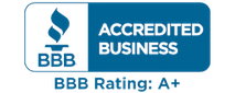 BBB Accredited Business Rating: A+